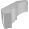 Ekena Millwork 3-in. W x 8-in. D x 8-in. H Balboa Architectural Grade PVC Knee Brace BRCP03X08X08BOA - alternate 2